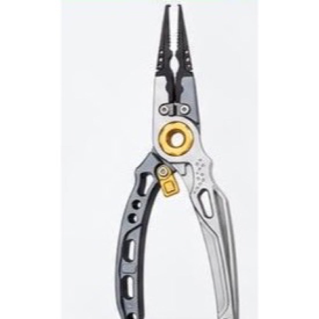 Silver fishing pliers SKU image without text