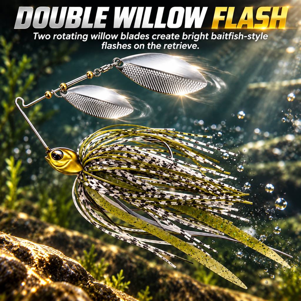 Twin willow blade flash