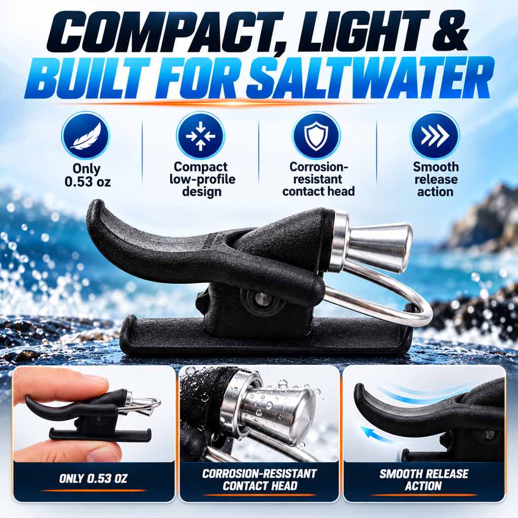 Surf casting trigger aid product details and operation