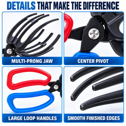 Metal fish gripper tongs product details