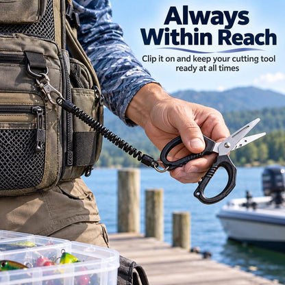 Anti-loss fishing scissors product detail