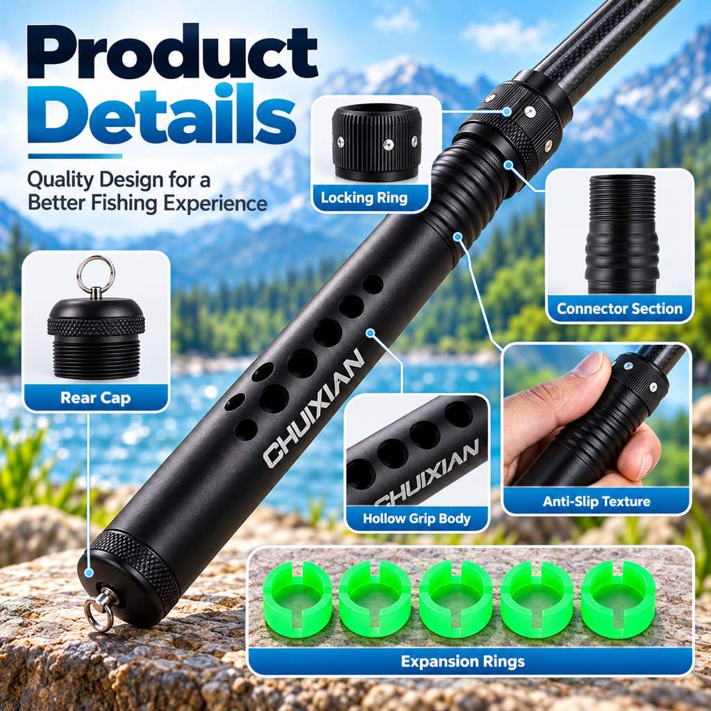 Fishing rod replacement handle product details