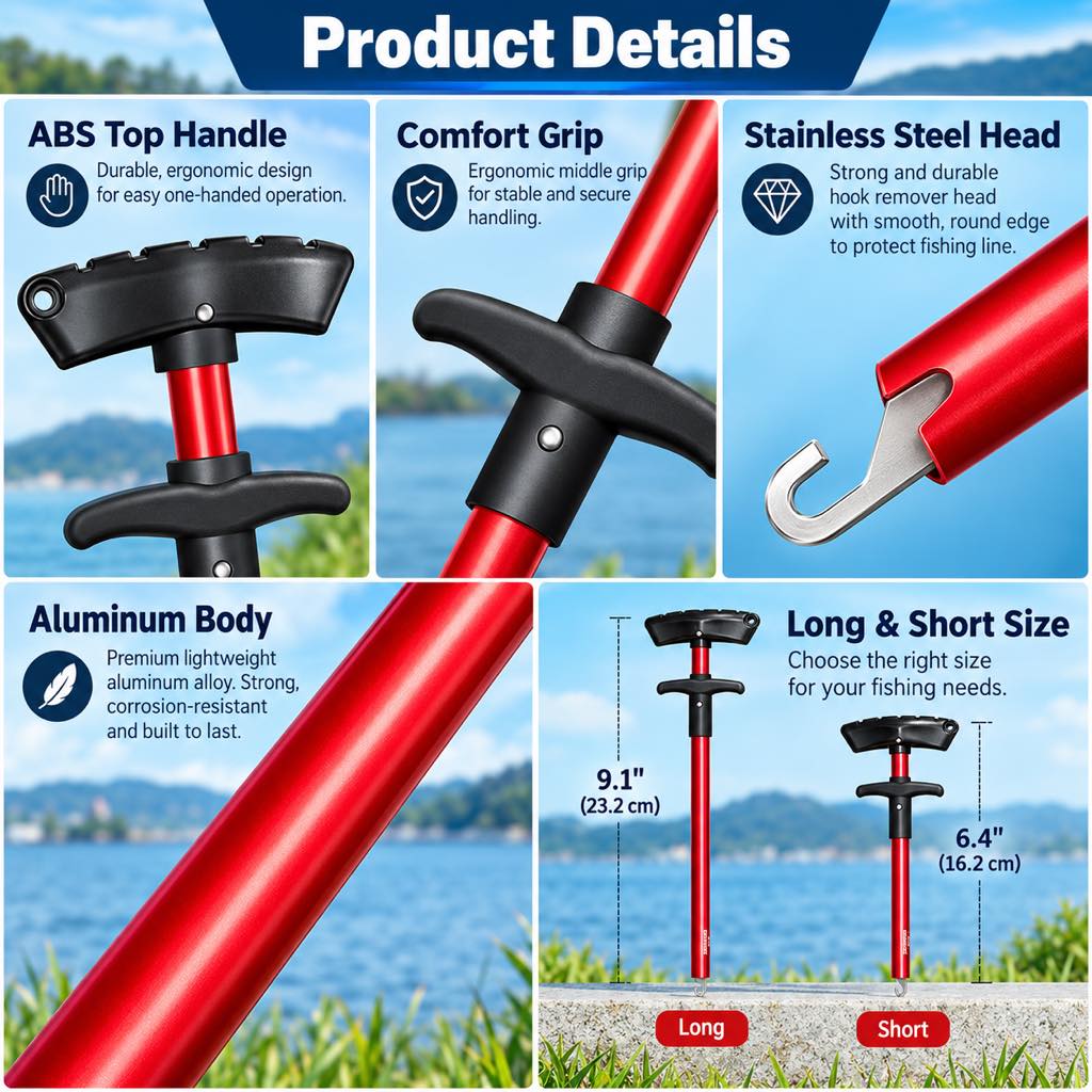 Lure hook remover product details