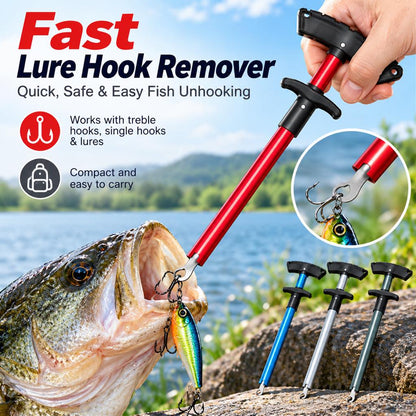 Lure hook remover color options