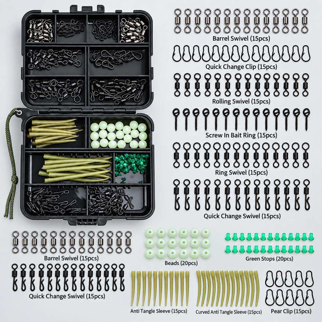 carp fishing terminal tackle kit complete set