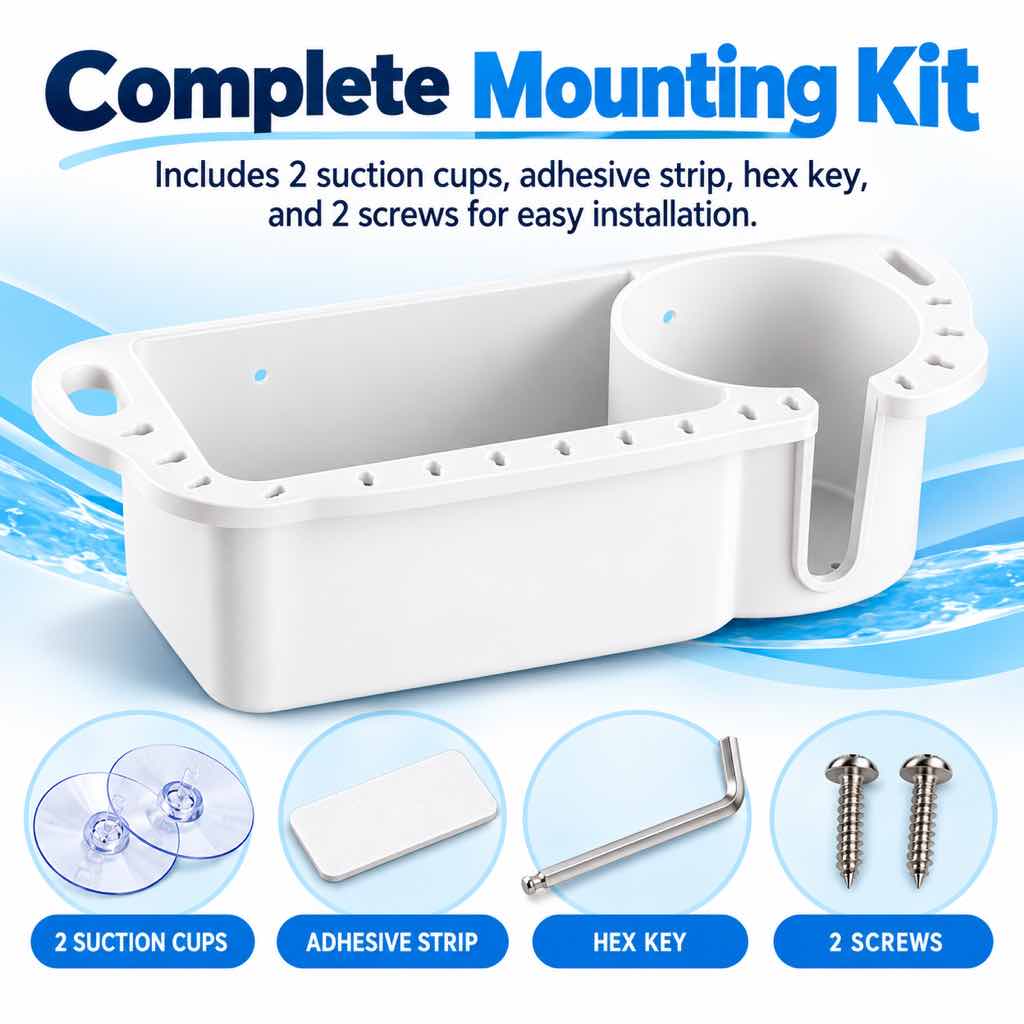 Boat fishing tackle organizer with cup holder — Image 5