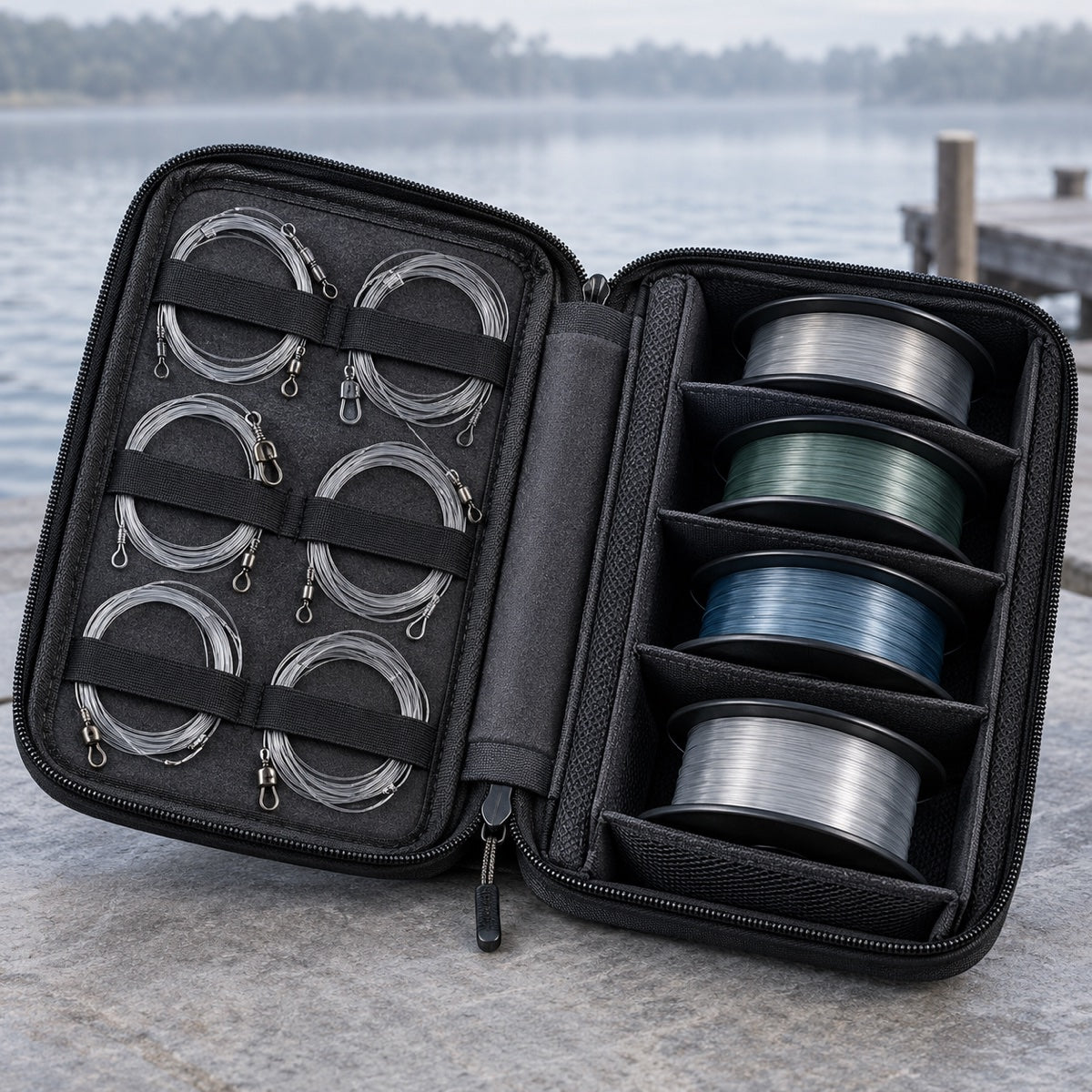 Line & Leader Storage fishing gear